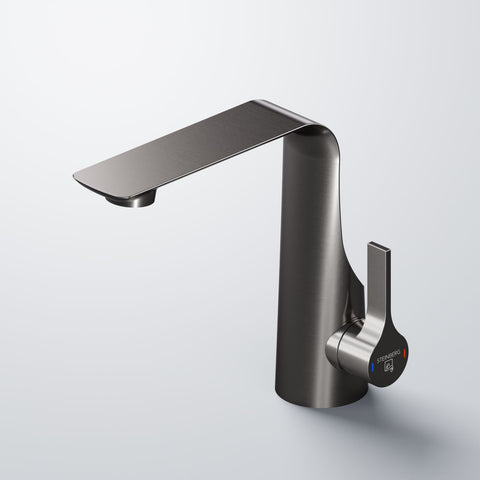 Brushed Gun Metal Ohne Ablaufgarnitur