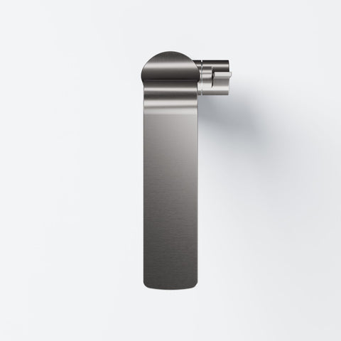 Brushed Gun Metal Ohne Ablaufgarnitur