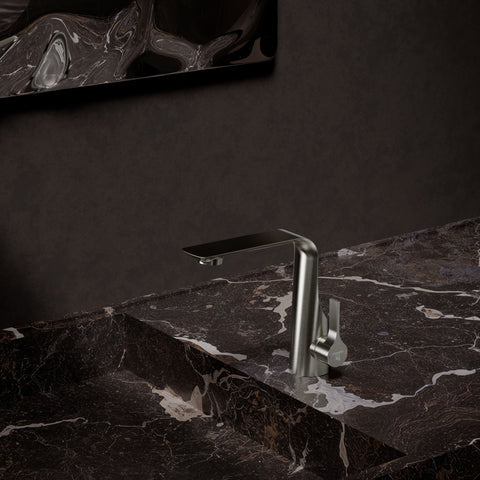 Brushed Nickel Ohne Ablaufgarnitur