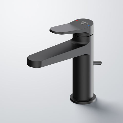 Matt Black Mit Ablaufgarnitur