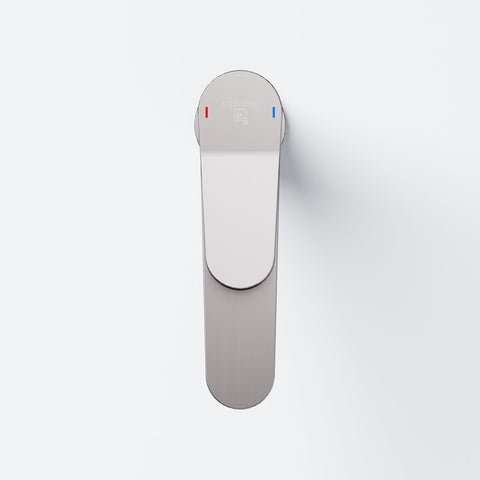 Brushed Gun Metal Ohne Ablaufgarnitur