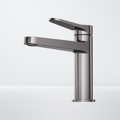 Brushed Gun Metal Ohne Ablaufgarnitur