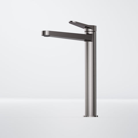 Brushed Gun Metal Ohne Ablaufgarnitur