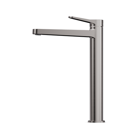 Brushed Gun Metal Ohne Ablaufgarnitur
