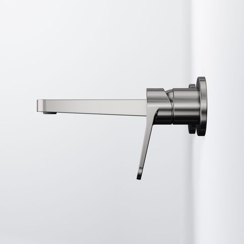 Brushed Gun Metal Ohne Ablaufgarnitur