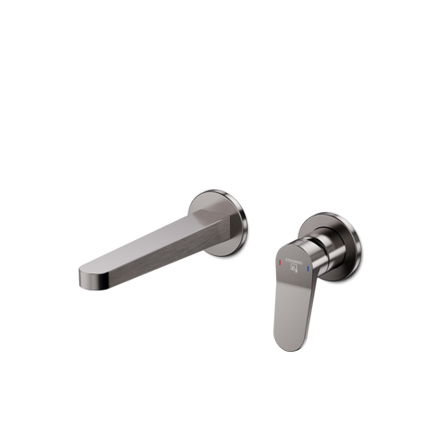 Brushed Gun Metal Ohne Ablaufgarnitur