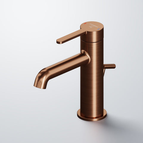 Brushed Copper Mit Ablaufgarnitur
