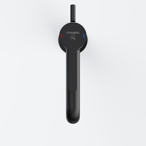 Matt Black Mit Ablaufgarnitur