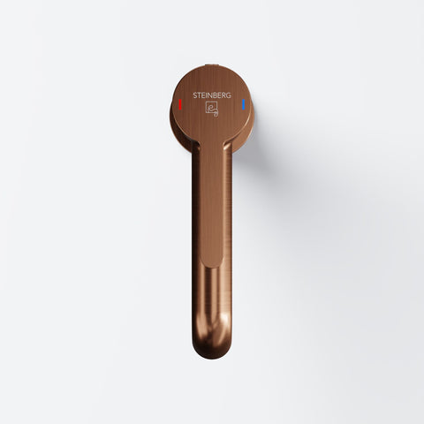 Brushed Copper Ohne Ablaufgarnitur