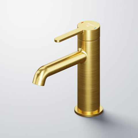 Brushed Gold Ohne Ablaufgarnitur