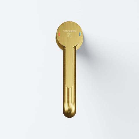 Brushed Gold Ohne Ablaufgarnitur
