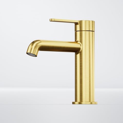 Brushed Gold Ohne Ablaufgarnitur