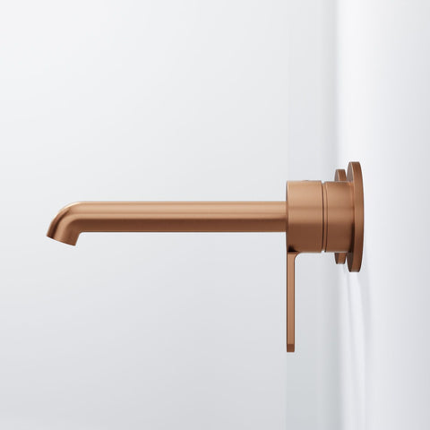 Brushed Copper Ohne Ablaufgarnitur
