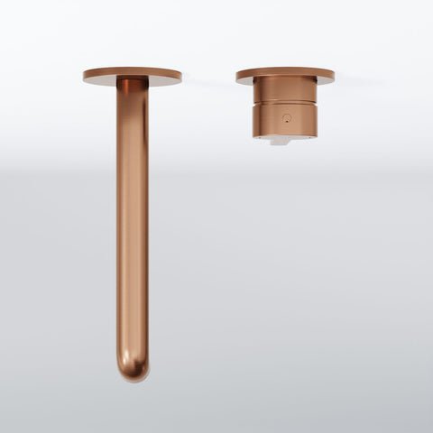 Brushed Copper Ohne Ablaufgarnitur