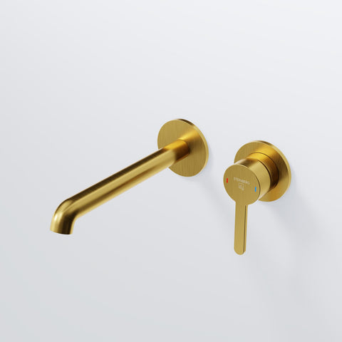 Brushed Gold Ohne Ablaufgarnitur