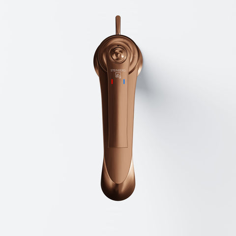 Brushed Copper Mit Ablaufgarnitur