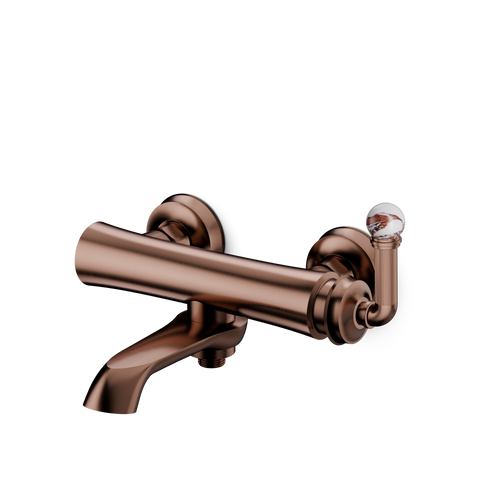 Brushed Copper / Calacatta Viola