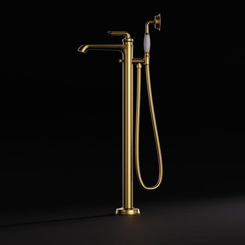 Brushed Gold / Nero Marquina