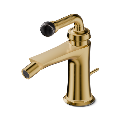 Brushed Gold / Nero Marquina