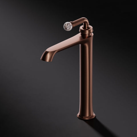 Brushed Copper / Calacatta Viola Ohne Ablaufgarnitur