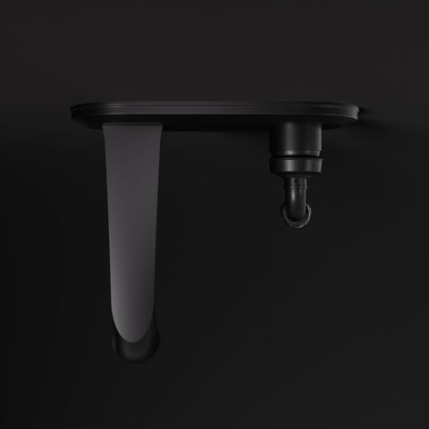 Matt Black / Nero Marquina Ohne Ablaufgarnitur