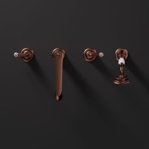 Brushed Copper / Calacatta Viola