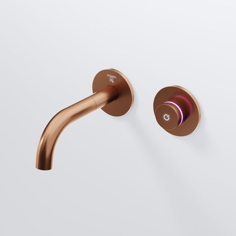Brushed Copper Ohne Ablaufgarnitur