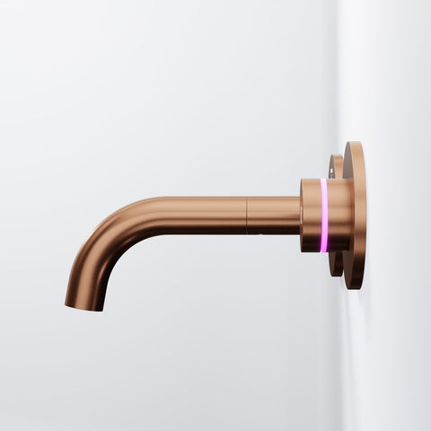 Brushed Copper Ohne Ablaufgarnitur