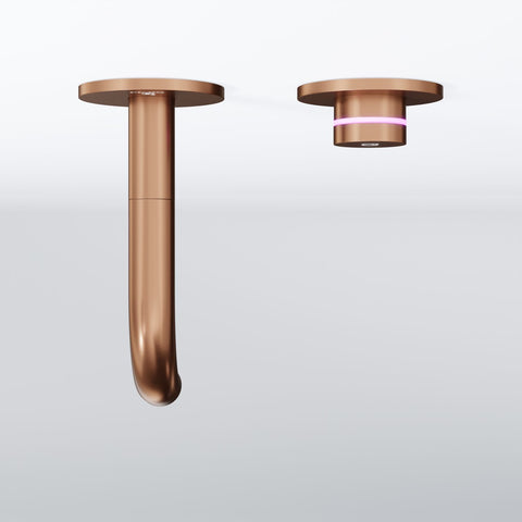 Brushed Copper Ohne Ablaufgarnitur