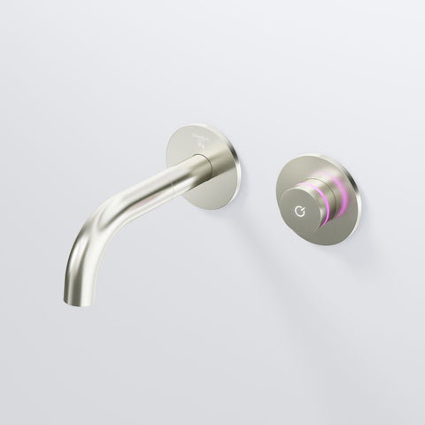Brushed Nickel Ohne Ablaufgarnitur