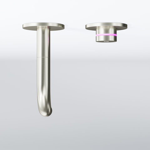 Brushed Nickel Ohne Ablaufgarnitur