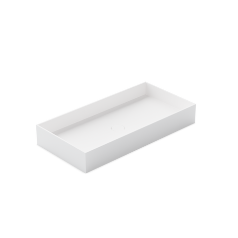 Matt White Ohne Ablaufgarnitur