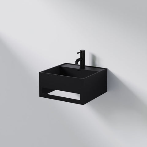 Matt Black Ohne Ablaufgarnitur
