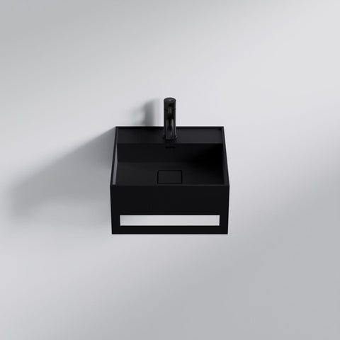 Matt Black Ohne Ablaufgarnitur