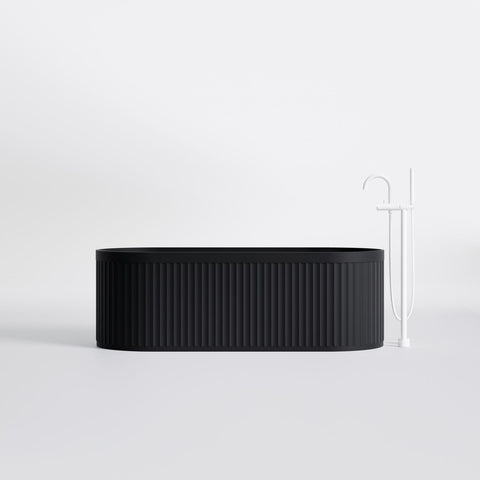 Matt Black Mit Ablaufgarnitur