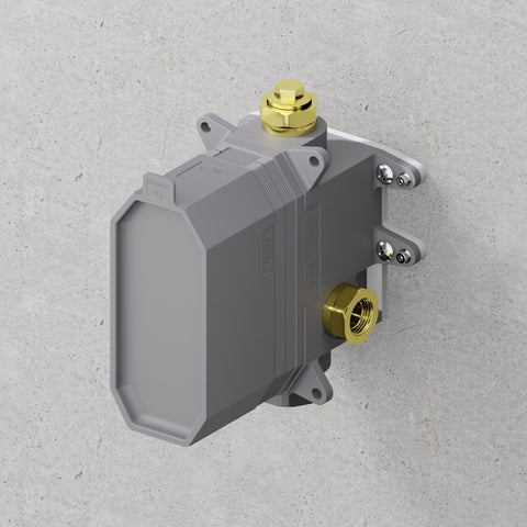 Unterputz Einbaukörper 1/2" Universell für alle Wanne/Brause- und Brause-Einhebelmischbatterien