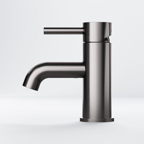 Brushed Gun Metal Ohne Ablaufgarnitur