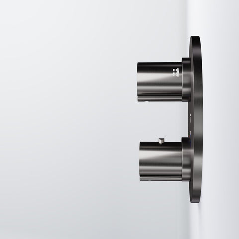 Serie 100 Fertigmontageset für Unterputzthermostat mit 2-Wege-Umsteller