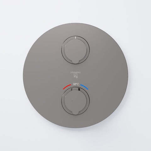Serie 100 Fertigmontageset für Unterputzthermostat mit 2-Wege-Umsteller