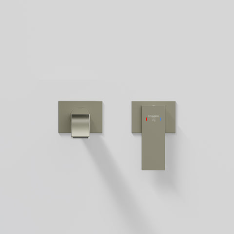 Brushed Nickel Ohne Ablaufgarnitur