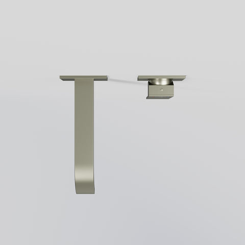 Brushed Nickel Ohne Ablaufgarnitur
