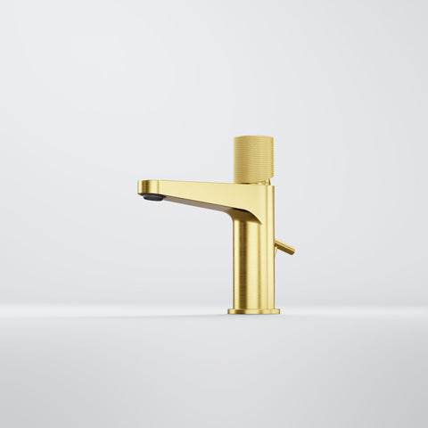 Brushed Gold Mit Ablaufgarnitur