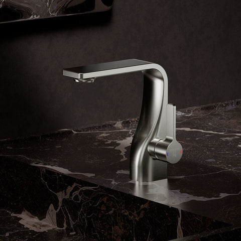 Brushed Nickel Mit Ablaufgarnitur