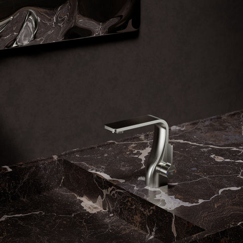 Brushed Nickel Ohne Ablaufgarnitur