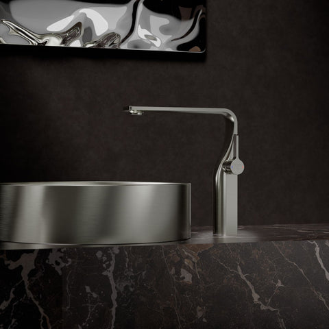 Brushed Nickel Ohne Ablaufgarnitur