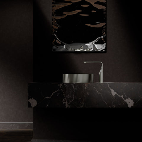Brushed Nickel Ohne Ablaufgarnitur