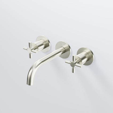 Brushed Nickel Ohne Ablaufgarnitur