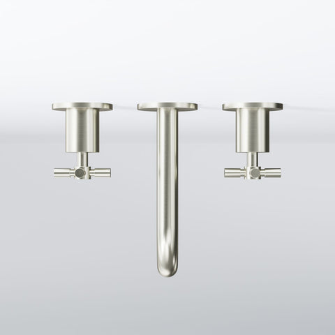 Brushed Nickel Ohne Ablaufgarnitur