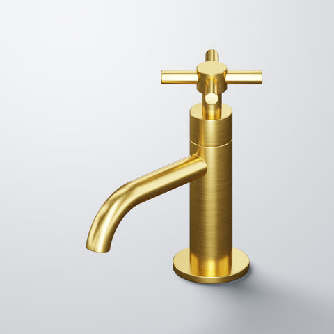 Brushed Gold Ohne Ablaufgarnitur