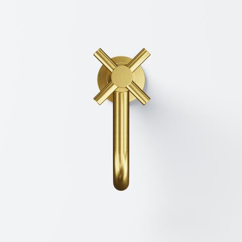 Brushed Gold Ohne Ablaufgarnitur